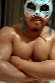 Two Prime-Age Muscular Men in an Intimate Bedroom Scene