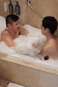 Two Bulky Daddies Share a Private Moment in the Bathroom