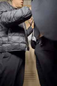 Two Young Muscular Men in a Private Bathroom Encounter