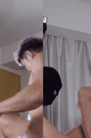 Two Young Muscular Men in a Private Bedroom Encounter