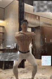 A Young Muscular Man in a Private Indoor Setting Encounter