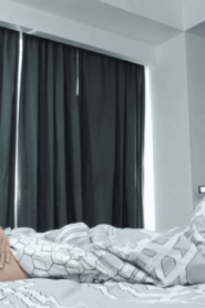 Two Prime-Age Lean Muscular Men in a Private Bedroom Encounter
