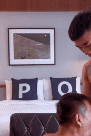 Two Young Muscular Men in a Private Bedroom Encounter