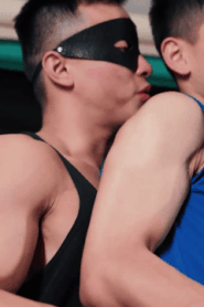 Private Training Session with Two Young Muscular Men