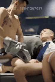 Three Young Muscular Men in a Private Indoor Setting Encounter