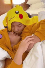 Two Young Lean Muscular Men in a Private Hotel Room Encounter