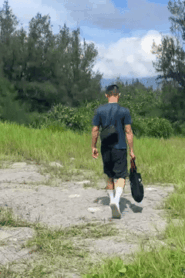 Outdoor Encounter with a Young Muscular Man